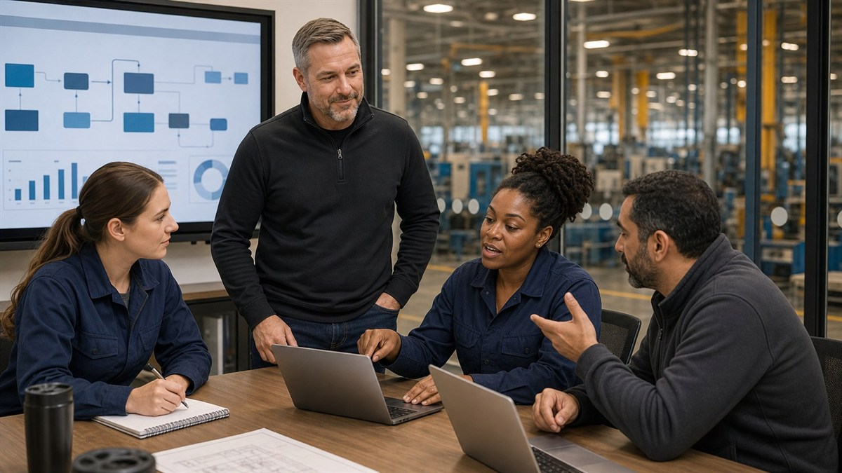 AI-enabled manufacturing process improvement